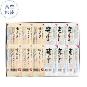 真空包装】笹かまぼこ詰合せ「笹みやげ-12枚箱」 かまぼこの鐘崎